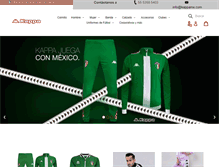 Tablet Screenshot of kappamx.com